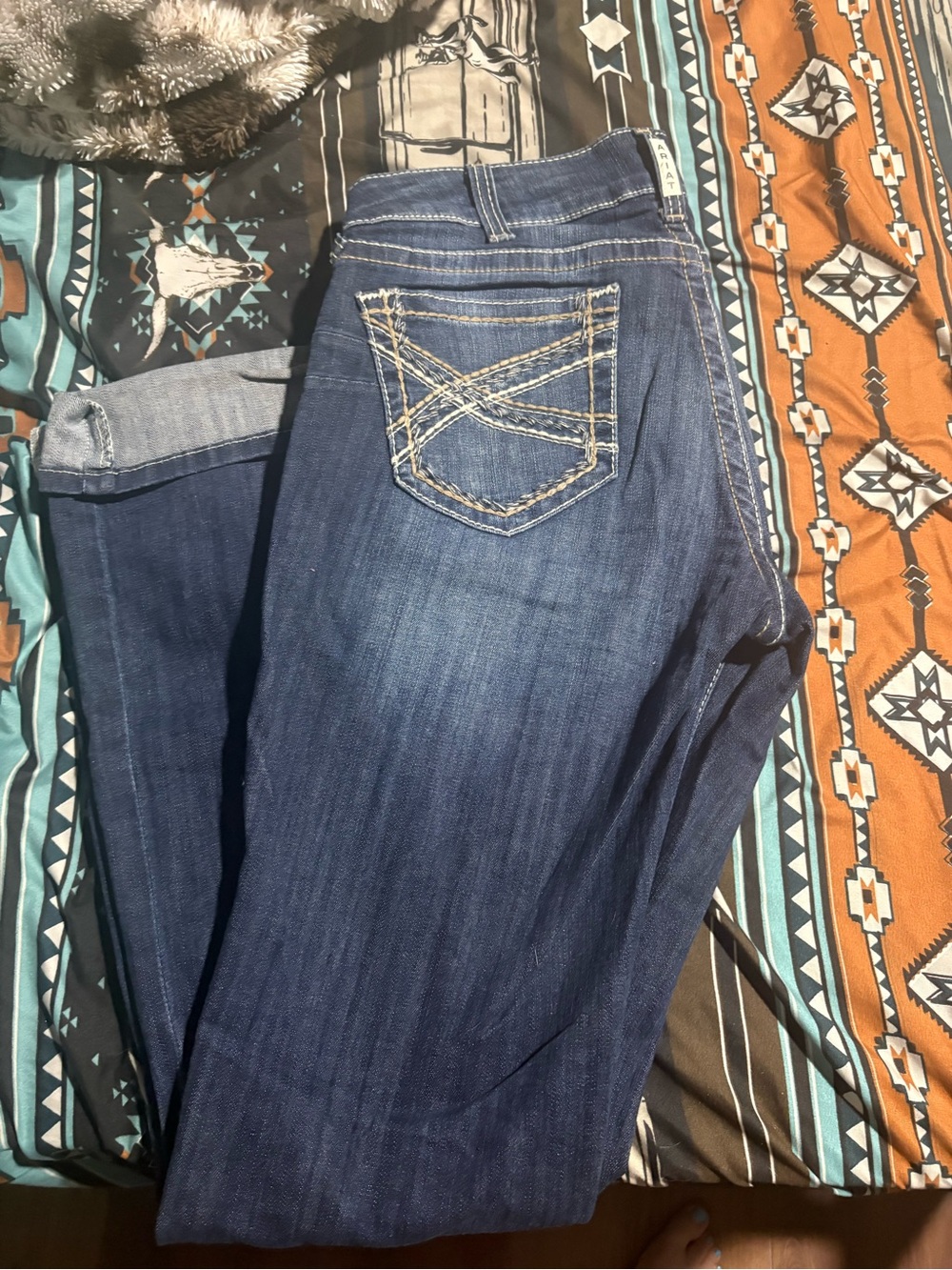 Women’s ARIAT Dark Blue Stretch Denim Jeans